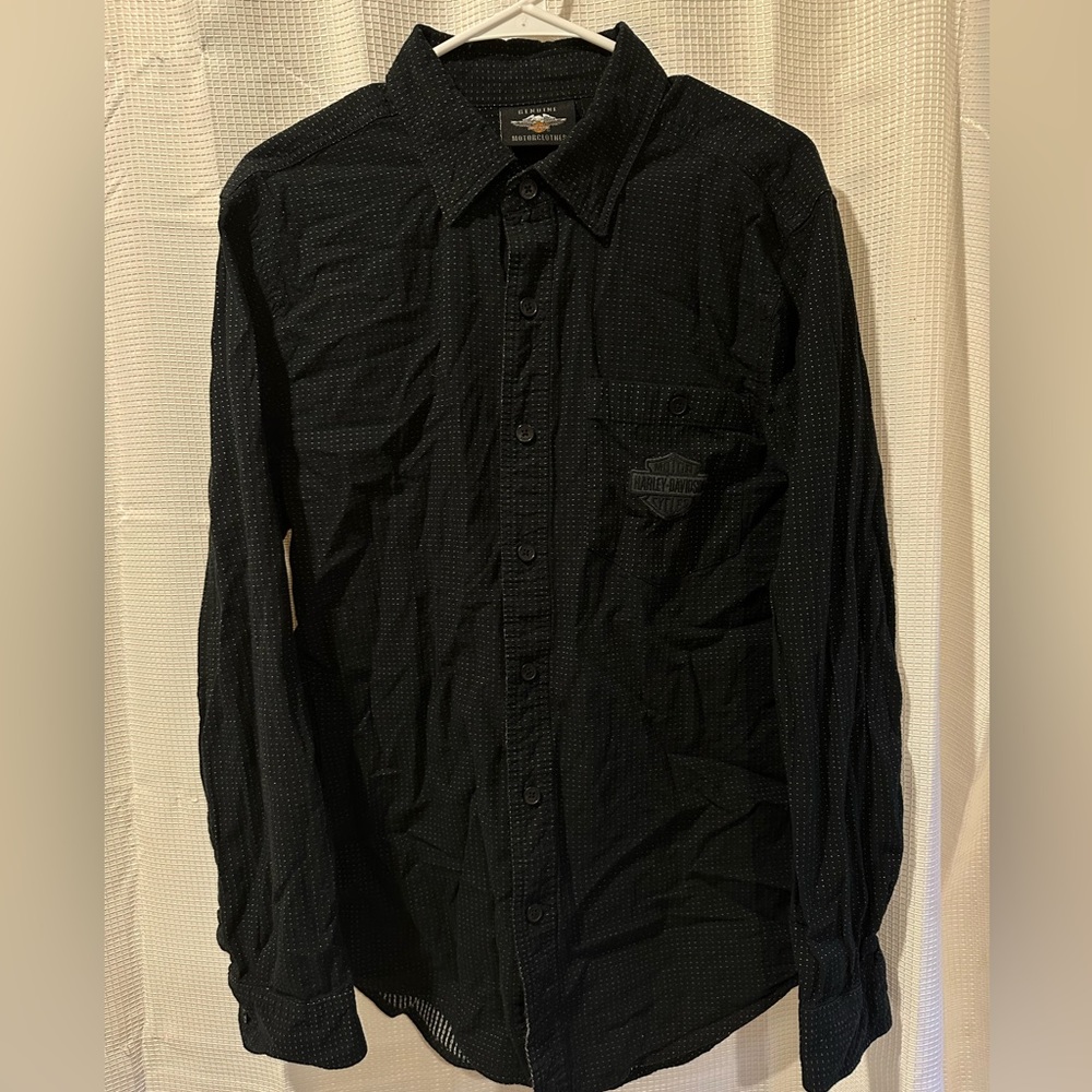 Harley Davidson Long Sleeve Button-up